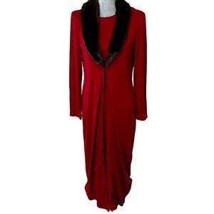 Vintage 2pc coat and dress set